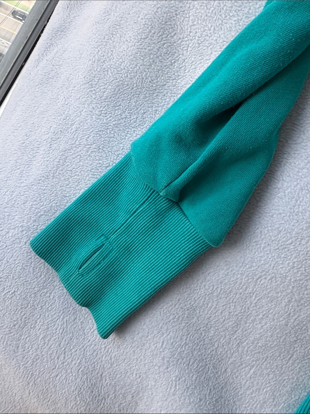 Bench Teal Half-Zip Hooded Pullover - Picture 7 of 12